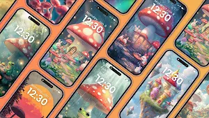 Mushroom Wallpaper Art Screenshot 0