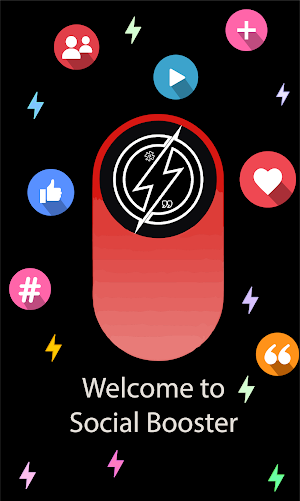 SocialBooster: hashtag&caption Screenshot 0