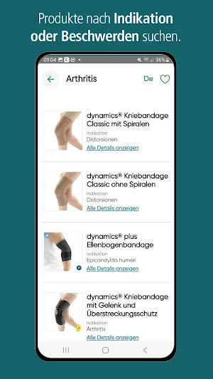 Ofa Austria Indikationsguide Screenshot 2