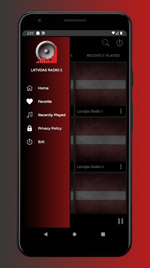 Latvijas Radio 2 App Screenshot 2