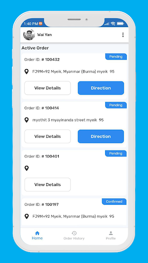 အမေ့အိမ် delivery Screenshot 2
