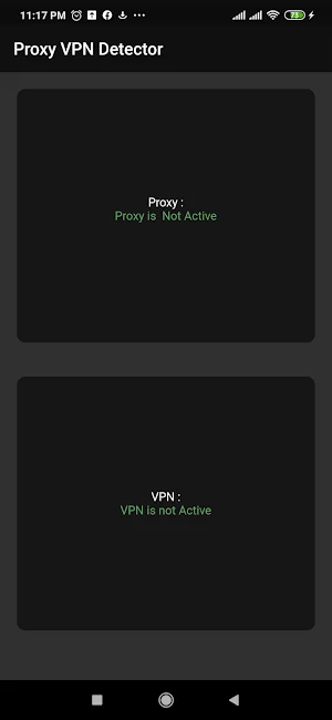 Proxy VPN Detector Screenshot 1