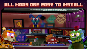 FNAF Breach Mods for Minecraft Screenshot 2