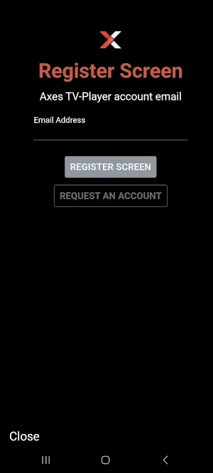 Axes TVplayer Screenshot 1