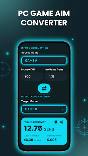 Game Aim Calculator, Converter Screenshot 2
