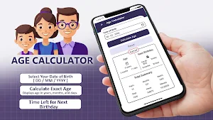 Age Calculator - My Age App Screenshot 1