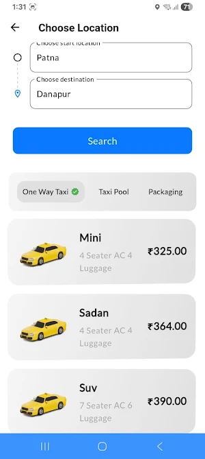 Taxi Mitra Screenshot 2