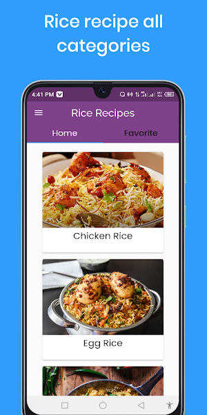 Recipes with Rice | CookBook Screenshot 0