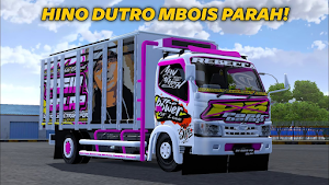 Truck Hino Dutro Pasiran Mod Screenshot 2