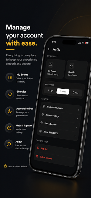 AZEvents Screenshot 2