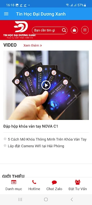Tin Học Đại Dương Xanh Screenshot 2
