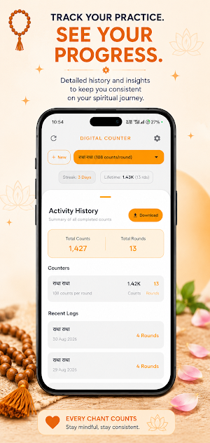 Digital Japa Mala - Counter Screenshot 2