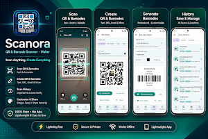 Scanora - QR & Barcode Maker Screenshot 2