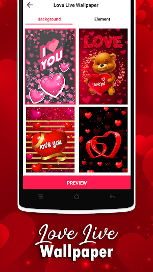 Love Live Wallpaper, Love You Screenshot 0