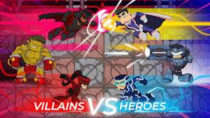 Villains vs Heroes: Defenders of Dark Screenshot 0