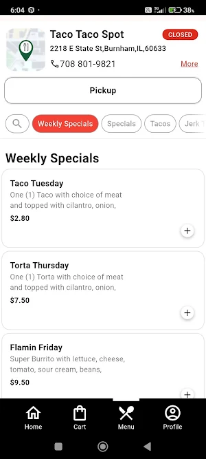 Taco Taco Spot Screenshot 2