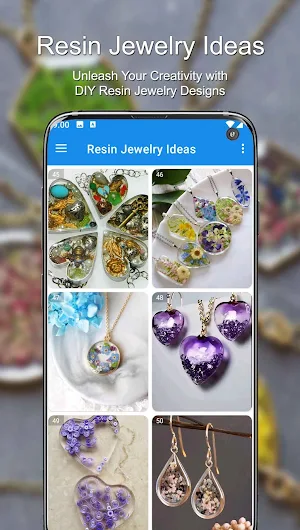 Resin Jewelry Ideas Screenshot 3