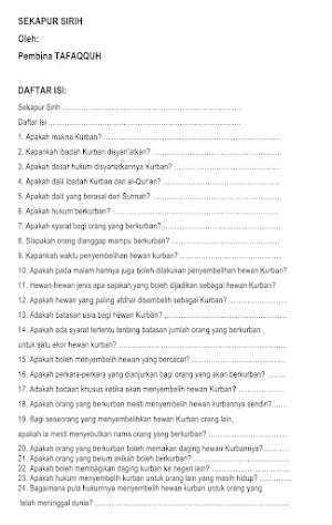 33 Tanya Jawab Seputar Qurban Screenshot 1