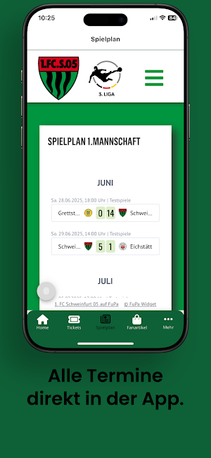 1. FC Schweinfurt 1905 Screenshot 3