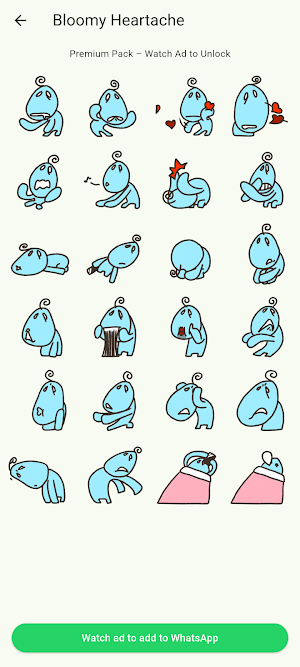 Unique Vibe Stickers Screenshot 3