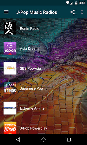 J-Pop Music Radios - Live Japanese Pop Screenshot 0