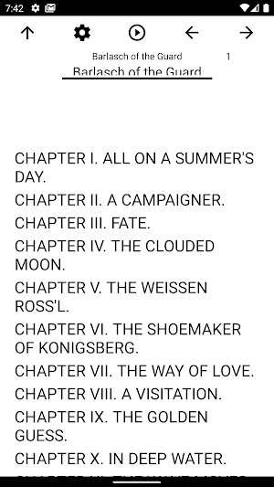 Book, Barlasch of the Guard Screenshot 0