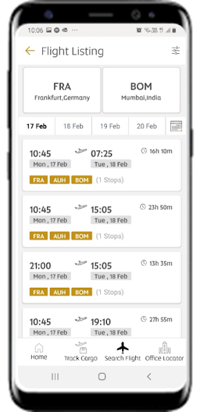 Etihad Cargo Screenshot 1
