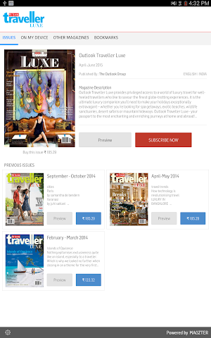 Outlook Traveller Luxe Screenshot 0