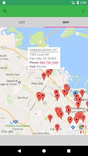 Alternative Fuel Station Locat Screenshot 2