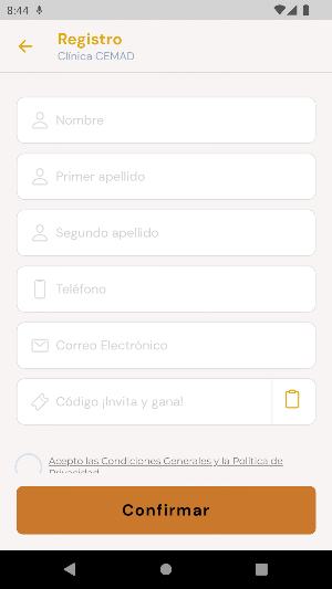 Clínica CEMAD Screenshot 2