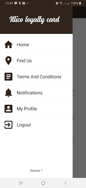 Illico Loyalty Card Screenshot 2