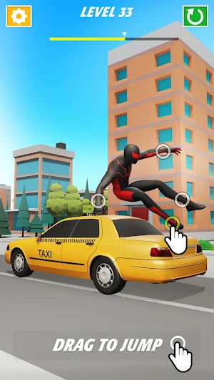 Slow Mo Superhero- Run Master Screenshot 3