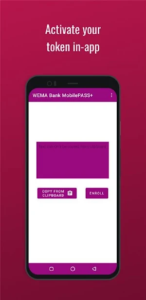 WEMA Bank MobilePASS+ screenshot 5