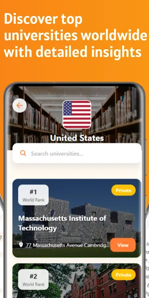 Edvaro – College Major Finder Screenshot 1