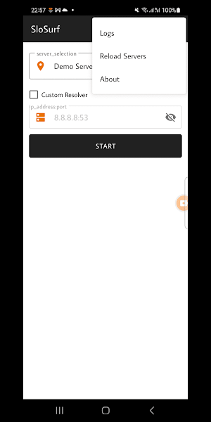 SloSurf Screenshot 1