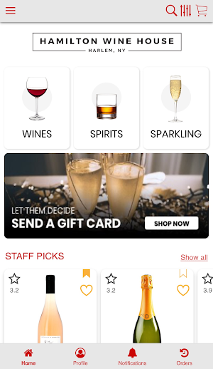 Hamilton Wine House Screenshot 1
