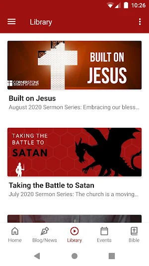 Cornerstone CoC Centerville OH Screenshot 1