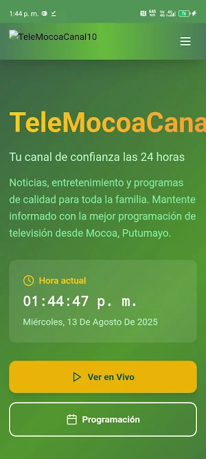 TeleMocoaCanal10 Screenshot 0