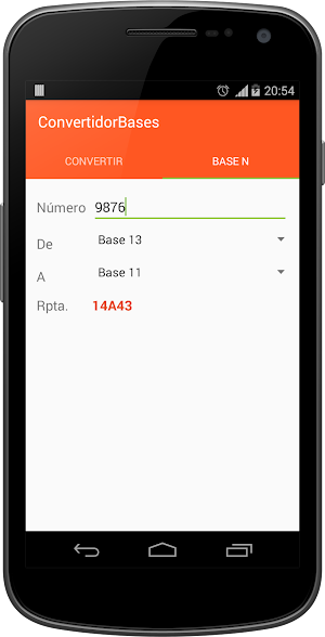 Base Converter Screenshot 1