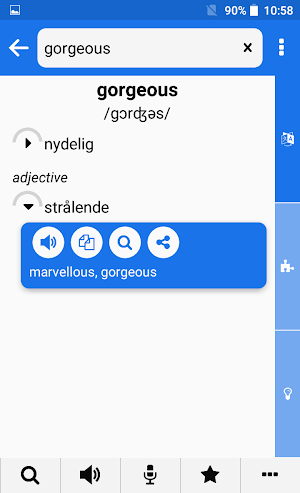 Norwegian - English : Dictionary & Education Screenshot 1