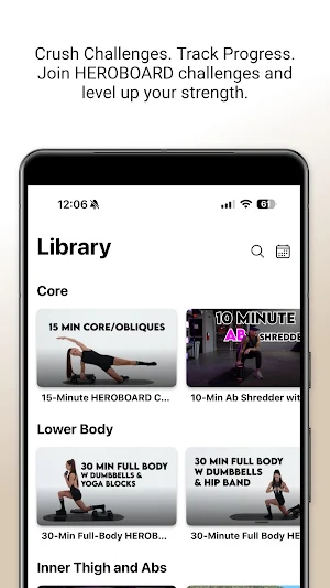 Heroboard Fitness Screenshot 3