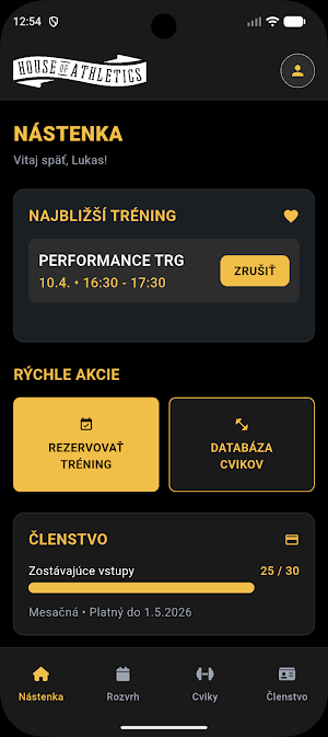 House of Athletics Košice Screenshot 0