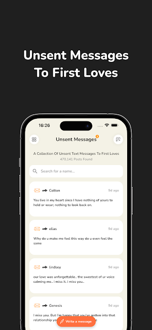 The Unsent Project Screenshot 1