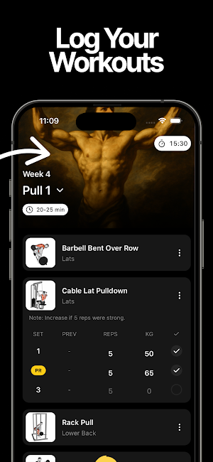 Forge - Gym & Workout Tracker Screenshot 1