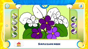Color by Numbers - Flowers Screenshot 2