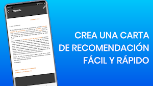 Carta de recomendacion PDF Screenshot 0