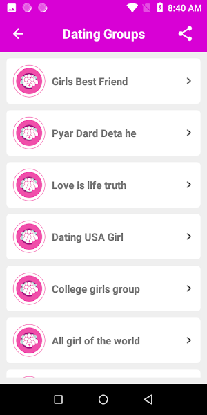Girls Groups Links For Whatsp Screenshot 1