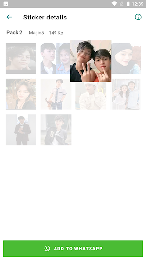 Magic5 stickers HD Screenshot 1