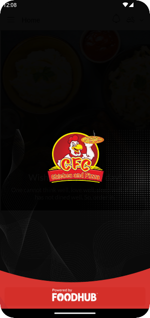 Crunchy Fried Chicken AndPizza Screenshot 0