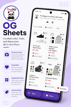 OG Sheets - QC & Finds Screenshot 1